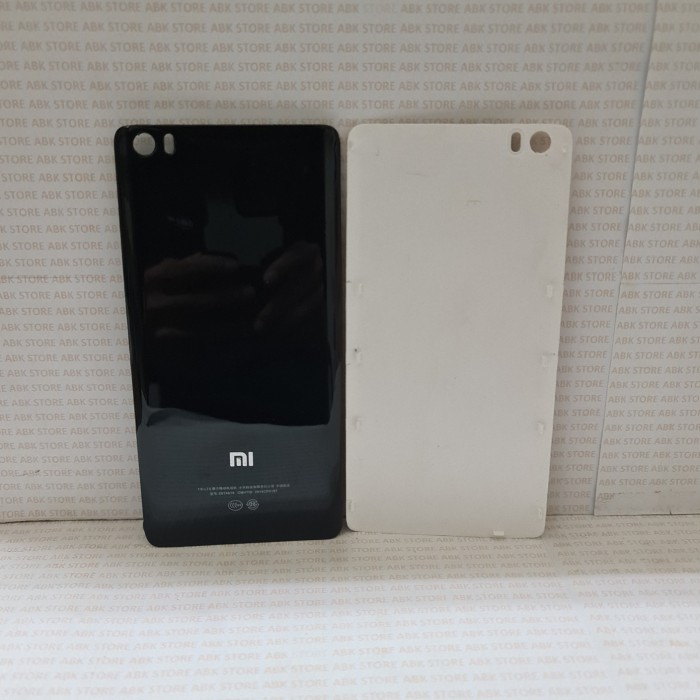 Backdoor Backcover Tutup belakang Back Casing Xiaomi Mi Note 1 LTE ORI - Black