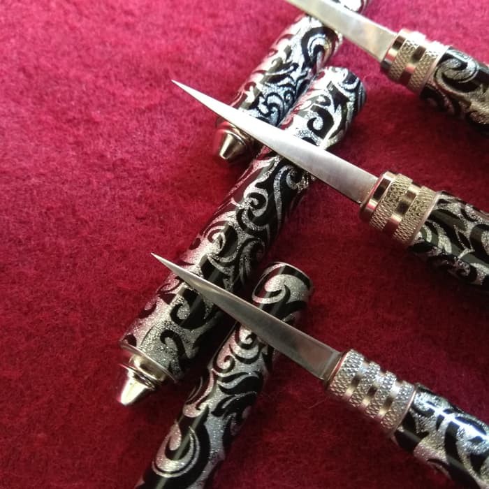 satu sett pisau ukir buah bahan victorino* isi 3 pcs