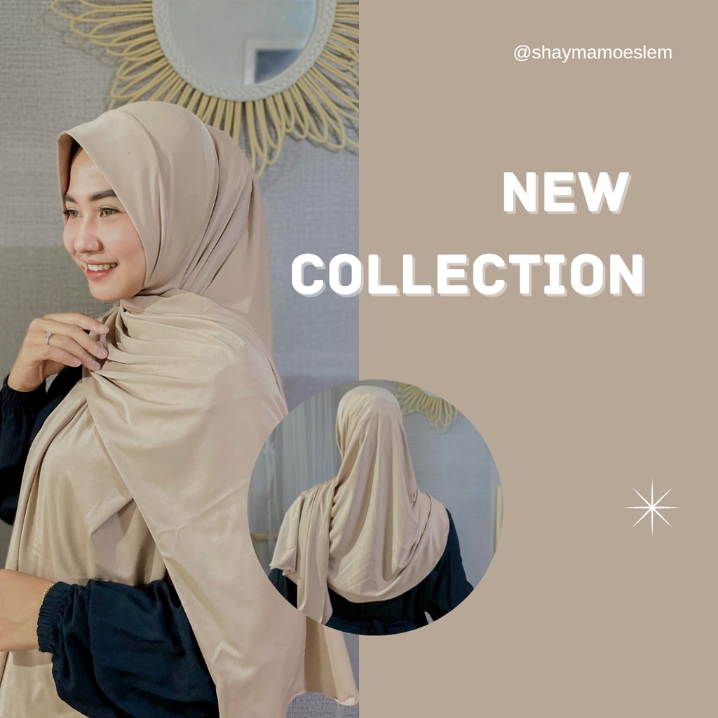 Pashmina Oval Jersey Instan Pet