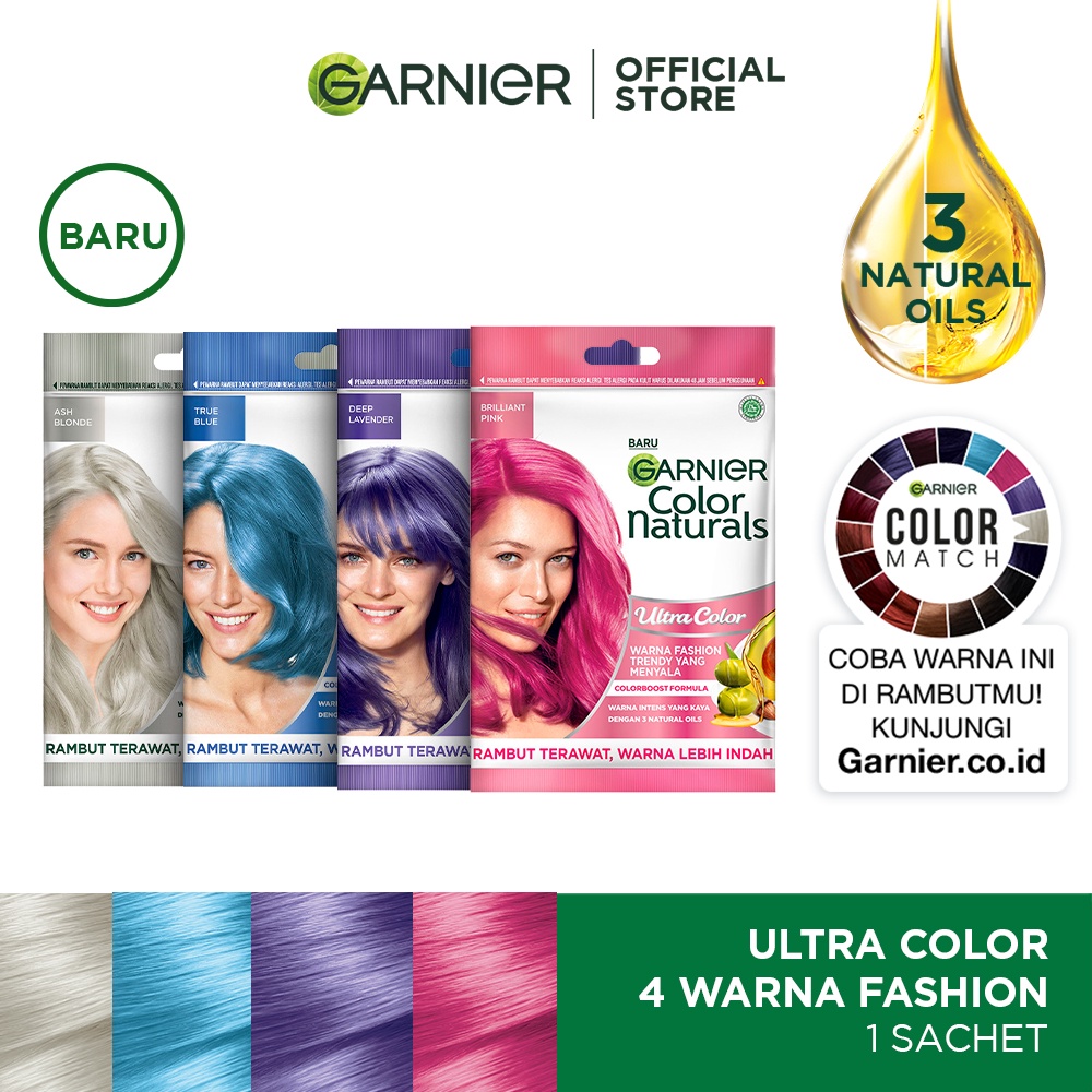 ★ BB ★  Garnier Color Naturals - Pastel Color - Pewarna Rambut