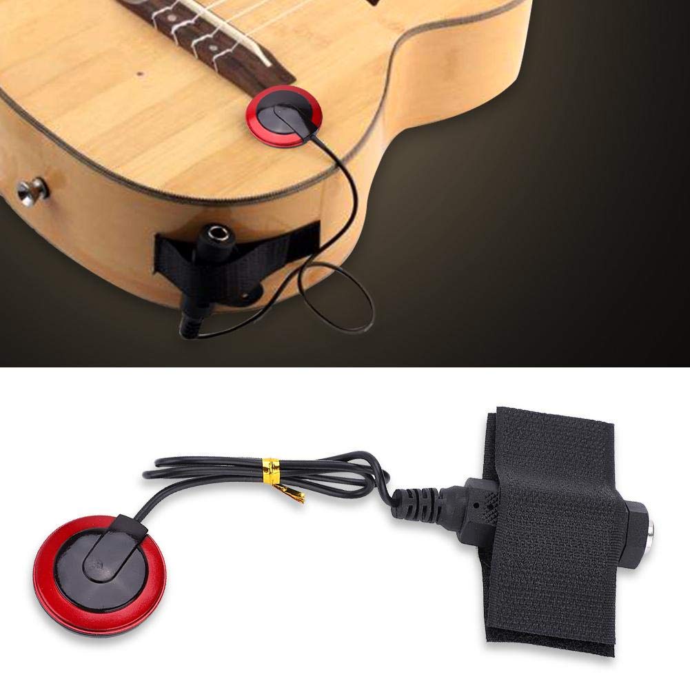 Premium Mic Gitar / Pickup Guitar Piezo Transducer Sticker 3M Kalimba Ukulele