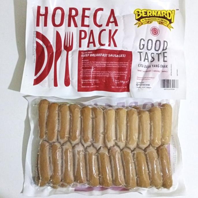 

windytriastuti13 Bernardi Horeca Sosis Sapi 1kg Premium TERLARIS TERPERCAYA ORIGINAL