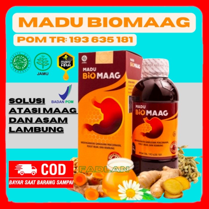 

Madu BIOMAAG bio Maag | biomag Herbal Ahli Maag Gerd & Asam Lambung