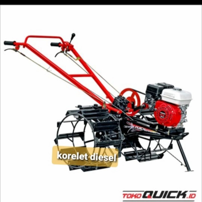 Traktor Mini sawah Quick capung metal + Honda GX200 thailand