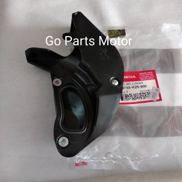 1974A-K25-900 Cover Tutup Bak CVT Depan Honda Beat FI Scoopy FI Vario 110 FI Starter Kasar