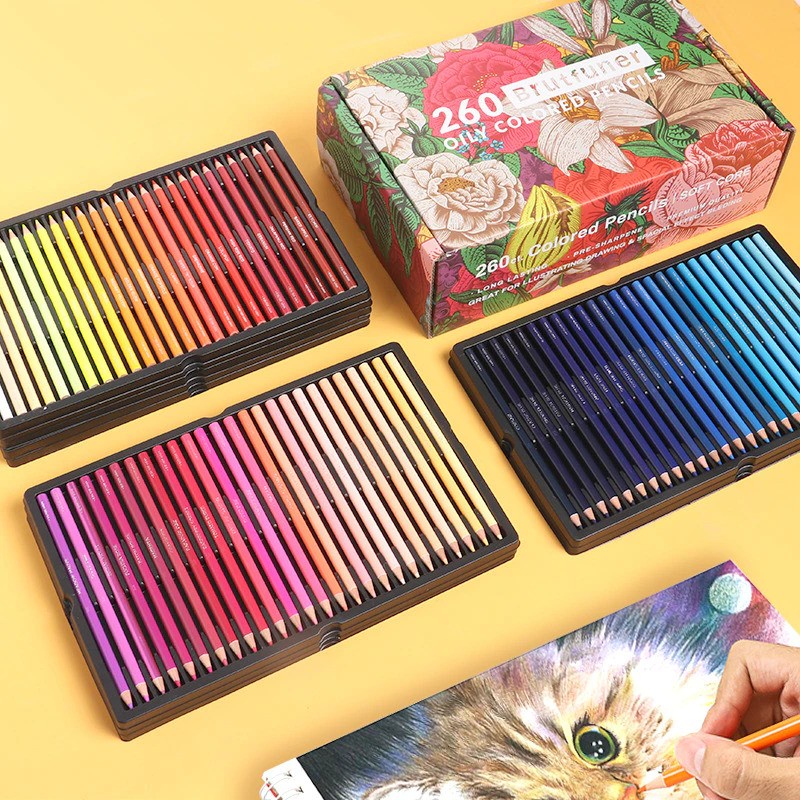 

Brutfuner 520 Colors Professional Oil Colored Pencil Limited Edition