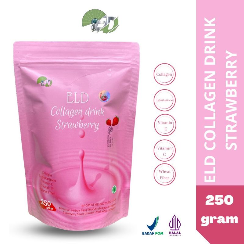 

PAKET RESELLER ELD COLLAGEN DRINK STAWBERRY BPOM