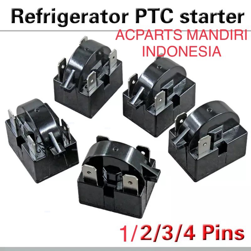 Relay ptc kulkas 1 pin kiri atas