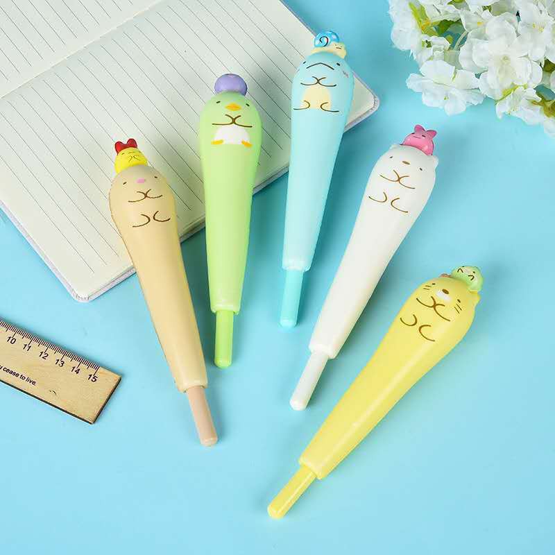 

Pen Squishy sumikko gurashi san x bolpoin gel pulpen squisy kartun jepang import