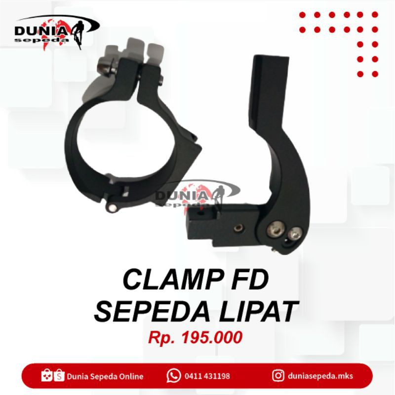 Clamp FD Sepeda Lipat