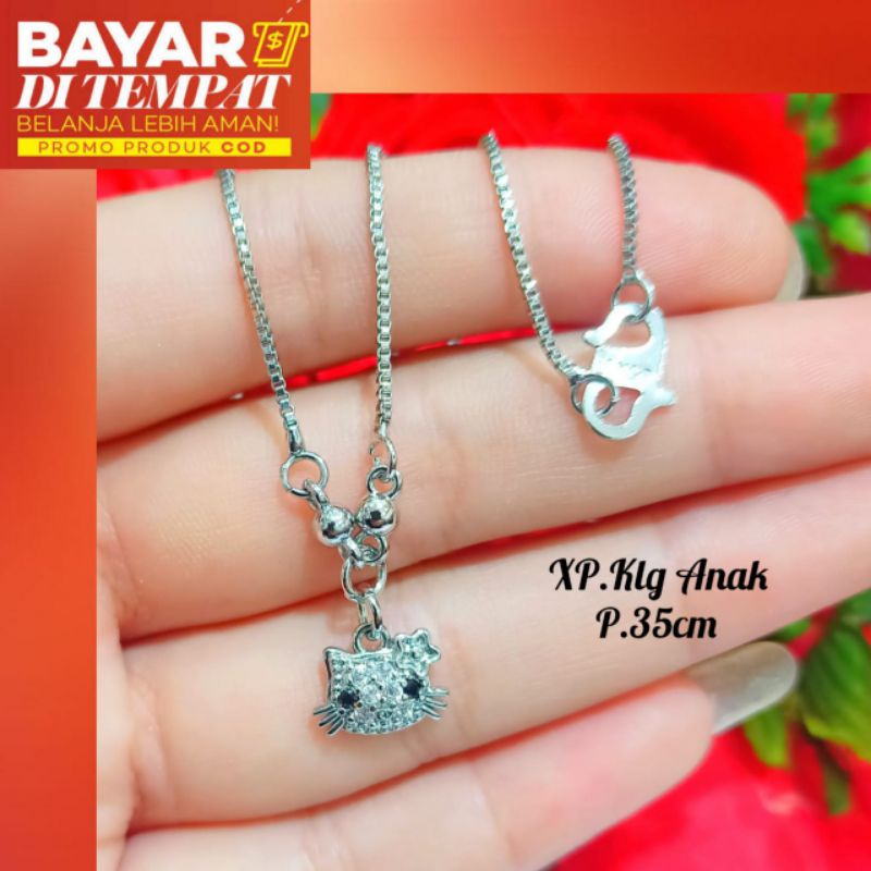 Kalung Anak Permata Hello Kity Lucu ll Anti karat