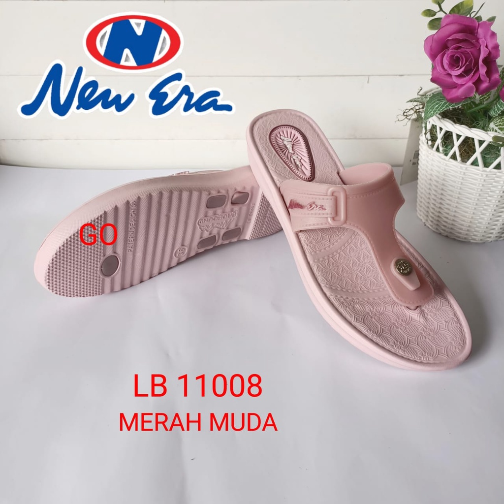 sogo NEW ERA LB E 11008 Sandal Japit Cewek Berkualitas Sandal Karet Wanita Slop Sandal Slop Jelly Terbaru