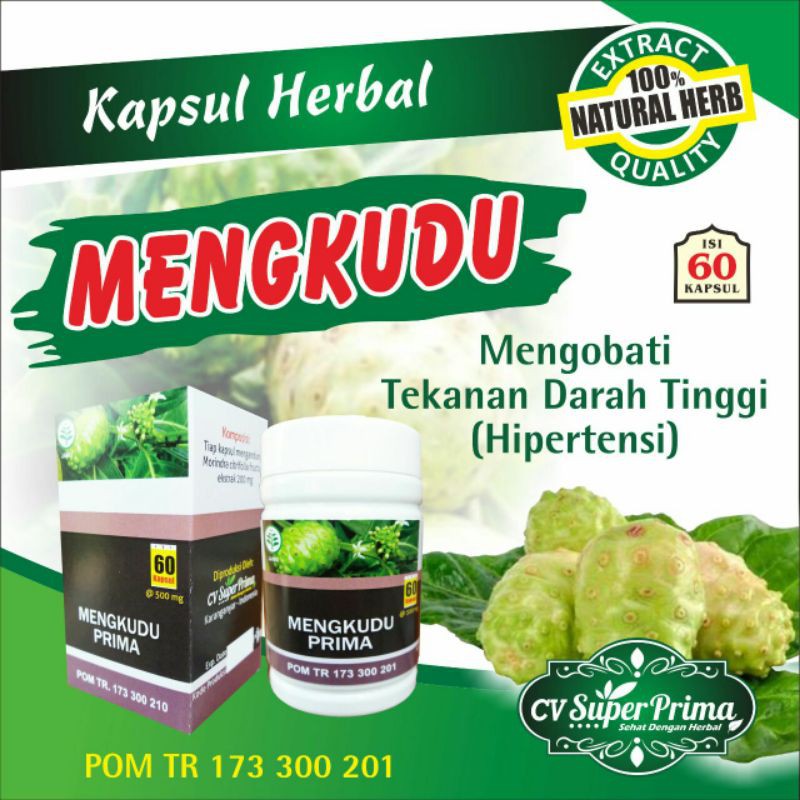 

HERBAL KAPSUL EKSTRAK MENGKUDU 60 KAPSUL