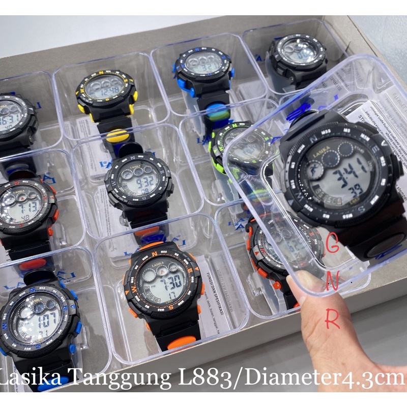 Jam tangan pria/cowok SD/SMP lasika tanggung L883