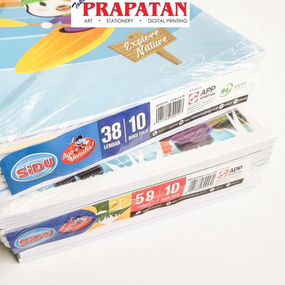 

Hot Sale Buku Tulis Sekolah Sidu 21x16cm 10 Buku 팝