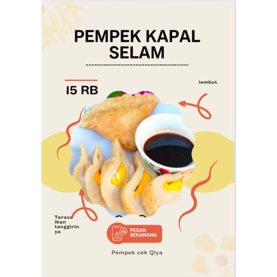 

Pempek Palembang asli Wong Palembang