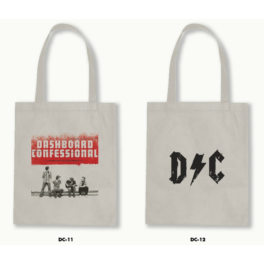 TOTE BAG BLACU - DASHBOARD CONFESSIONAL .01