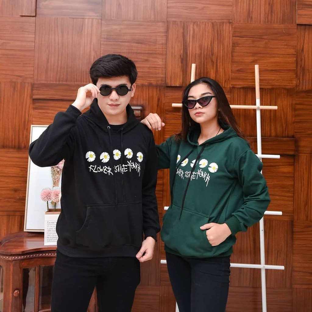 Nara Grosir - Flower Is The Youth l Sweater Pria dan Wanita Terbaru