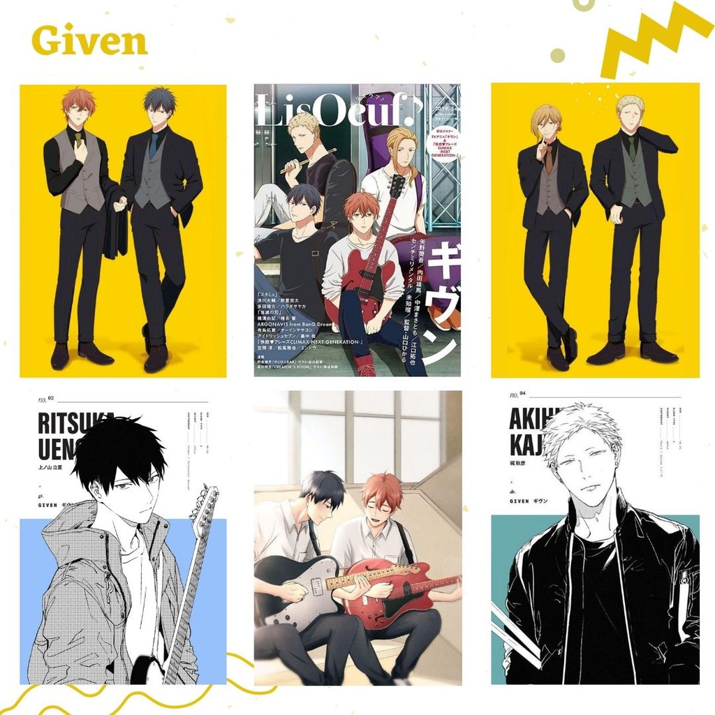 POSTER ANIME #2 (6 pcs) - BISA CUSTOM - POSTER DINDING - POSTER AESTHETIC - ANIME-Given
