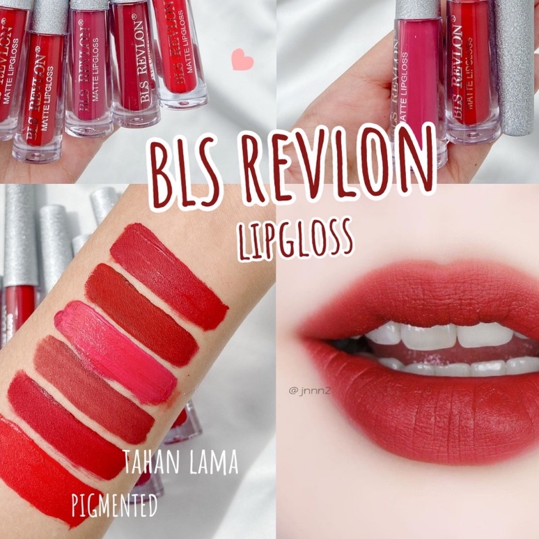 REVLON KUNCUP Lipgloss Matte Revlon BLS Lip Gloss