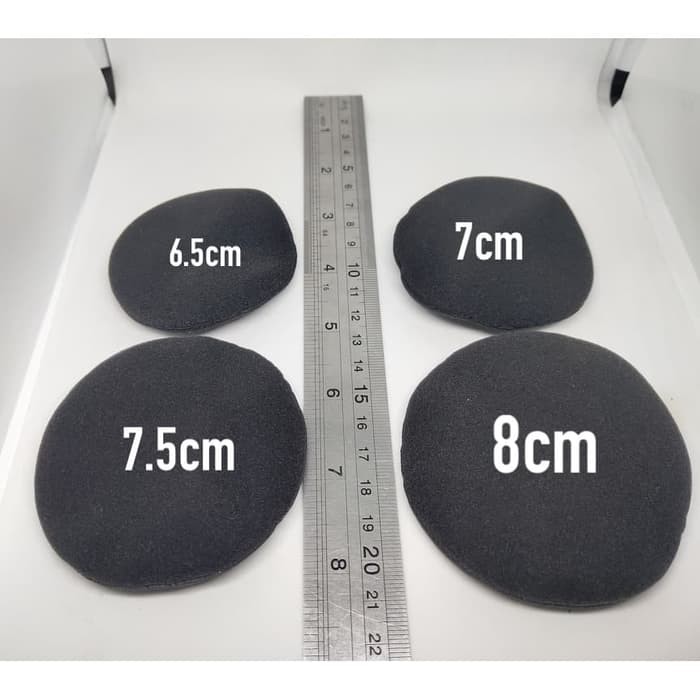 Headphone Ear Foam Pad Ear Cushion Cover Sponge 65mm 70mm 75mm 80mm