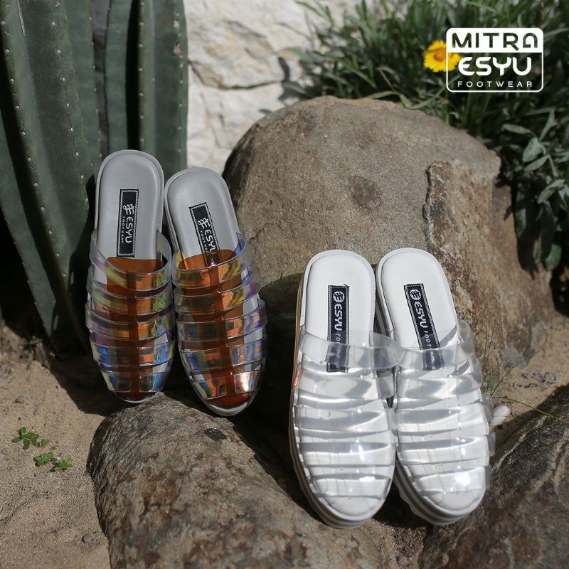 SANDAL WEDGES SANTAI WANITA "DAIZY SERIES" BY ESYU FOOTWEAR