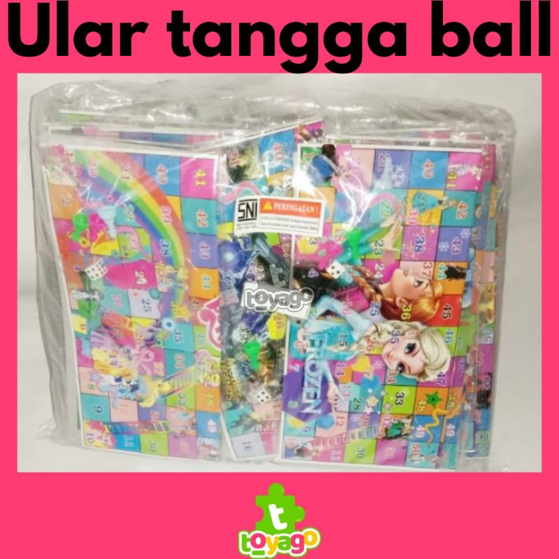 Mainan Ular Tangga Jadul Isi 50 Pcs Grosir Murah