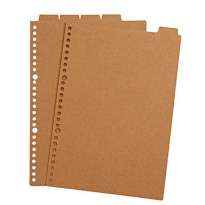 

Muji Paper Divider Beige A5 / B5 / A4 Terlaris