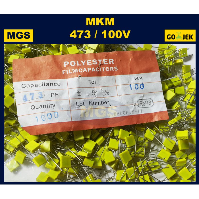 100Pcs MKM 473 100v