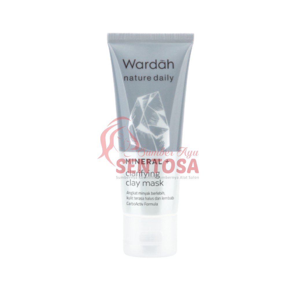 WARDAH NATURE DAILY MINERAL + CLARIFYING CLAY MASK 60ML