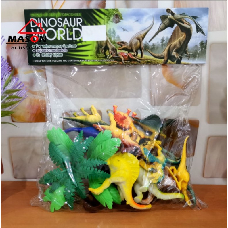  Mainan  Dinosaurus Karet Jurassic  World  Dino Shopee Indonesia