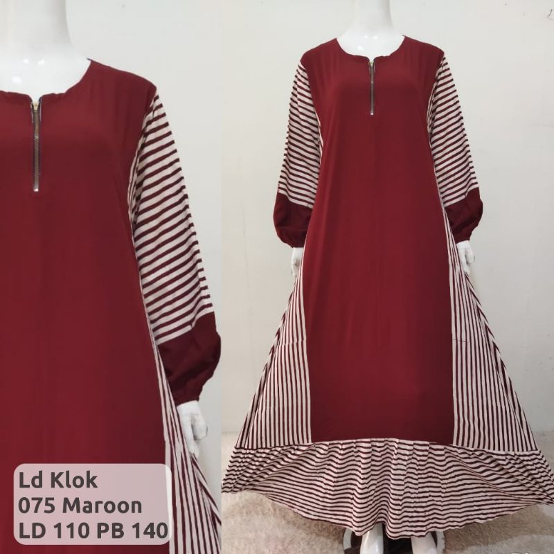 Daster Ziyan Longdress Klok Baju Menyusui