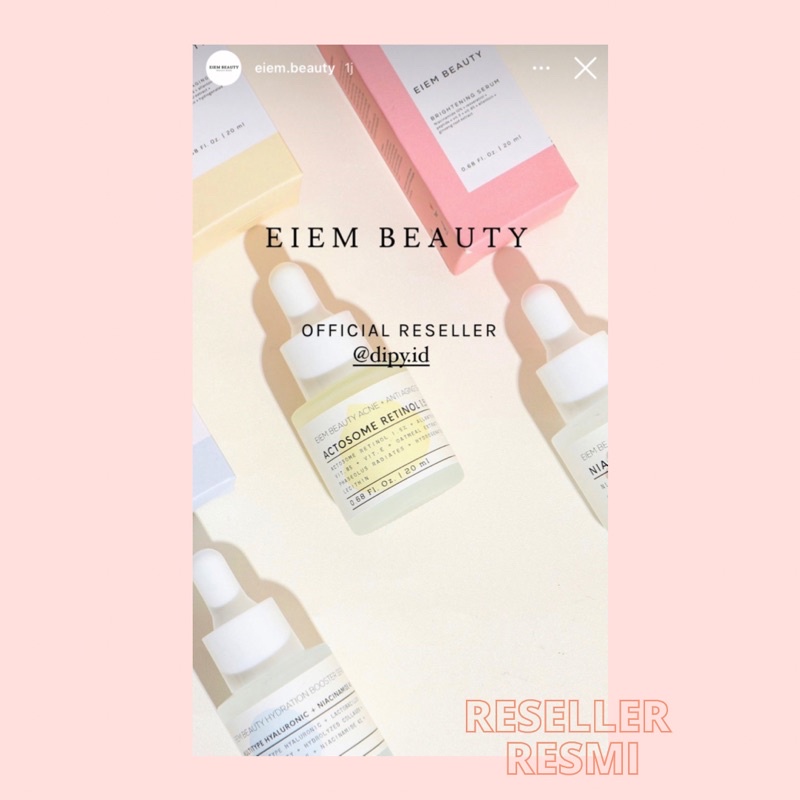 【Official Outlet】 EIEM BEAUTY WATER BANK MOISTURE GEL TONER CENTELLA BRIGHTENING ACNE RETINOL HYALURONIC NIACINAMIDE SERUM VIRAL BPOM