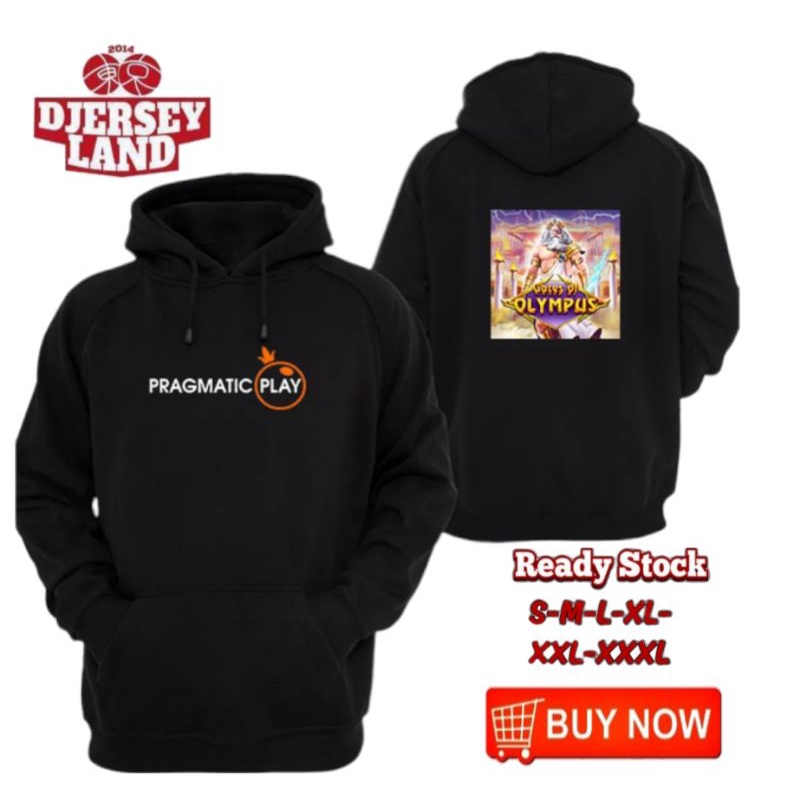 HOODIE PRAGMATIC PLAY GATES OF OLIYMPUS COTTON FLEECE