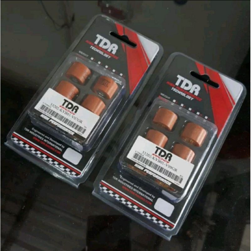 ROLLER TDR RACING ORIGINAL ROLLER VARIO BEAT PCX NMAX AEROX XEON MIO DLL UNIVERSAL