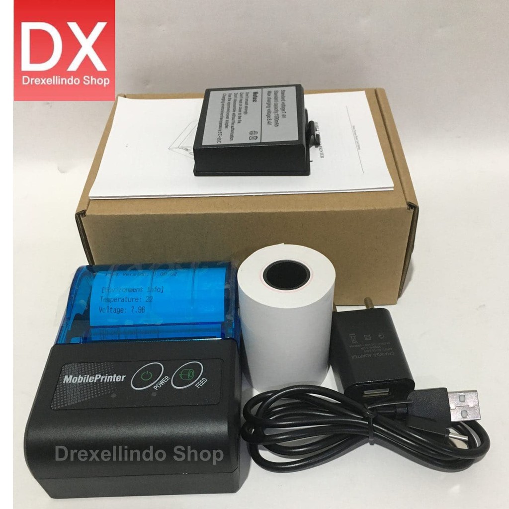 Mobile Printer Thermal C58MPO Bluetooth USB 58MM C58MP