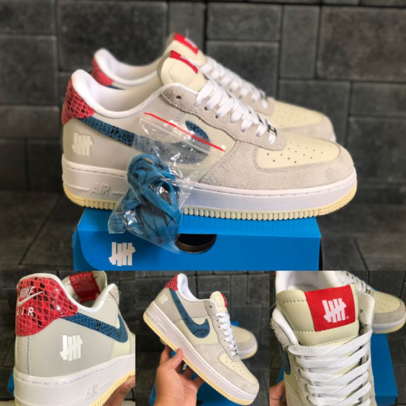Sepatu Nike Air Force 1 Low X Undefeated 5 ON IT Premium Original BNIB