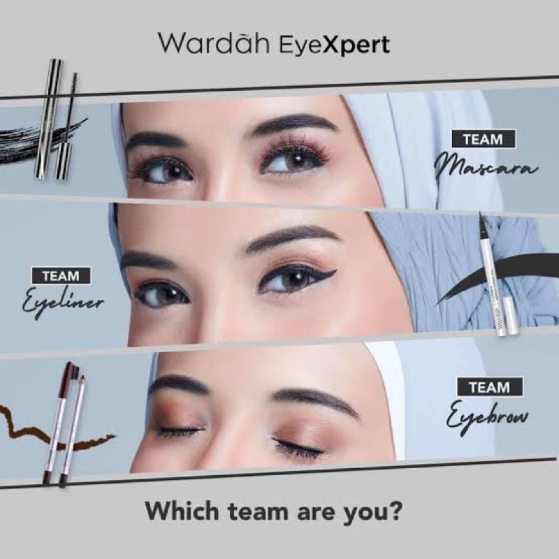 Wardah Eyebrow Pencil / Eyeliner Pencil / Eyebrow Kit