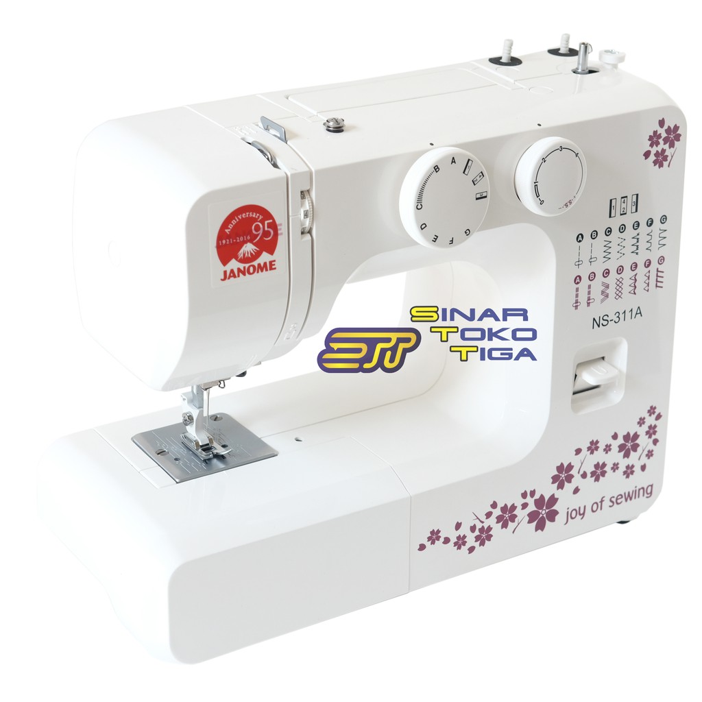 Janome NS311A Mesin Jahit Serbaguna Portabel NS 311 A / 311A