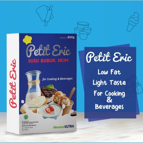 

Susu Menara Ultra Petit Eric skim susu bubuk untuk kue 800gr