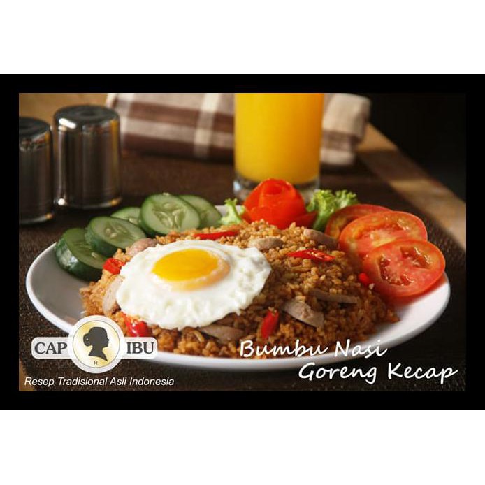 

Bumbu Nasi Goreng Kecap "Cap Ibu" Terbatas