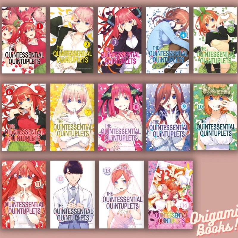 Jual The Quintessential Quintuplets 1-14 ( READY BANYAK VOLUME ...