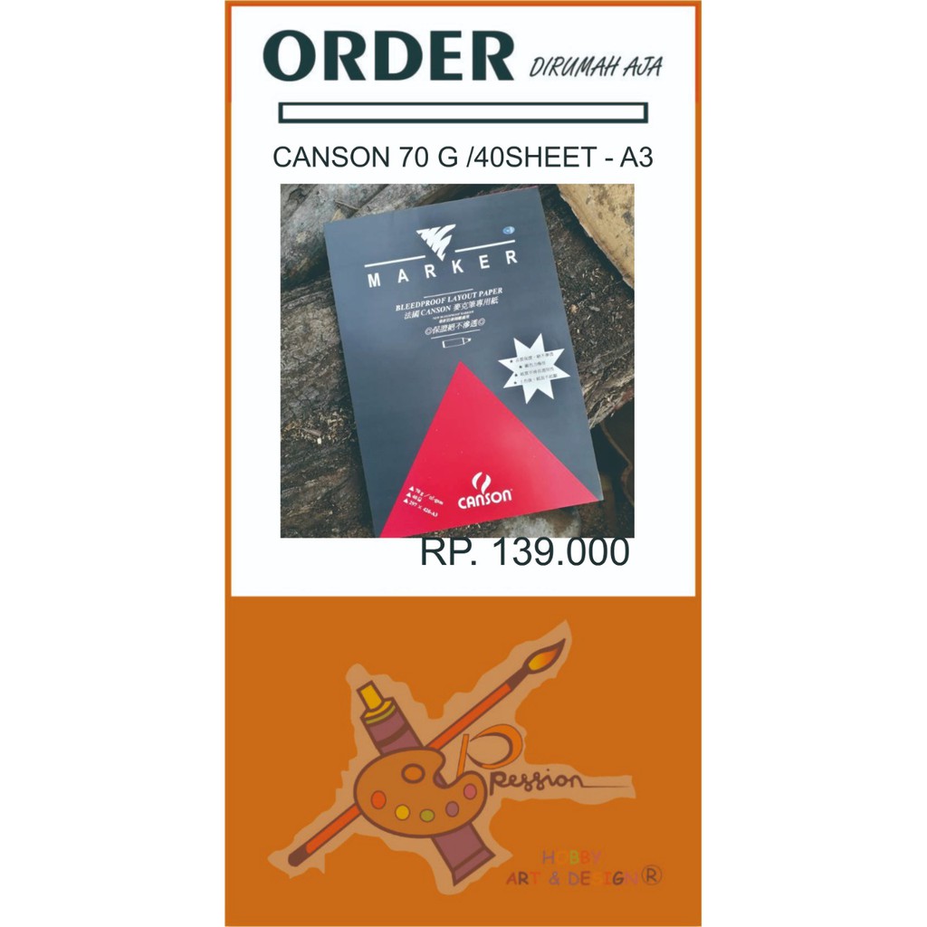 

BUKU SKETCH MARKER CANSON
