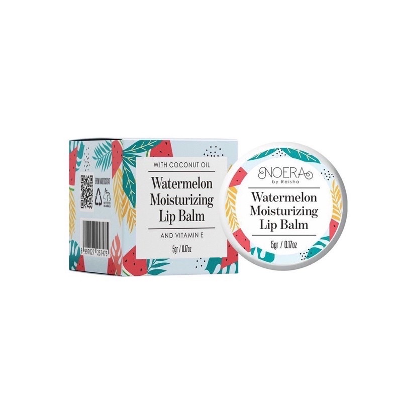 Noera Watermelon Moisturizing Lip Balm BPOM