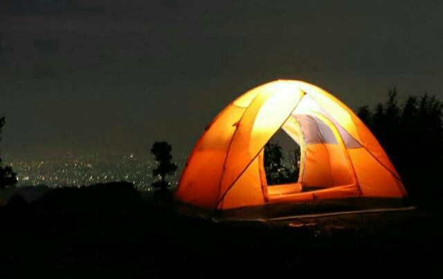 Termurah Tenda Camping - Tenda Gunung - Tenda Import - Frame Alloy Goa ADVENTURE 4person Original