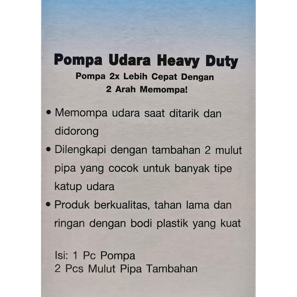 POMPA LISTRIK UNTUK KASUR ANGIN,KOLAM RENANG,KOLAM SPA