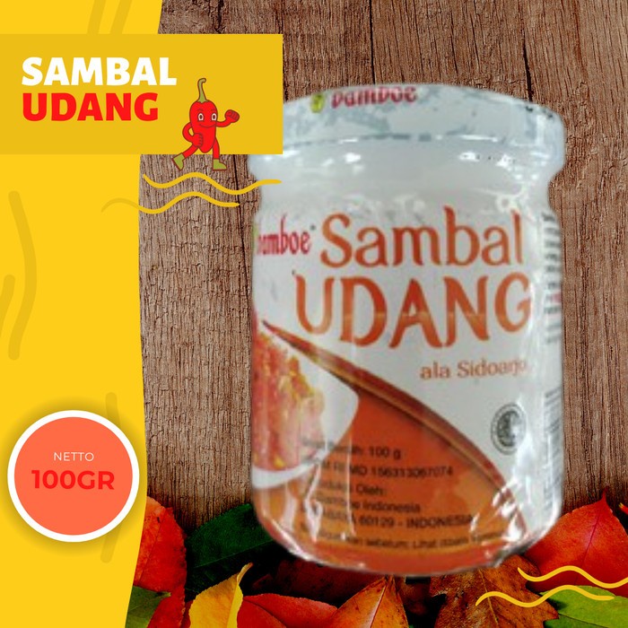 

Bamboe Sambal Udang ala Sidoarjo Botol 100gr