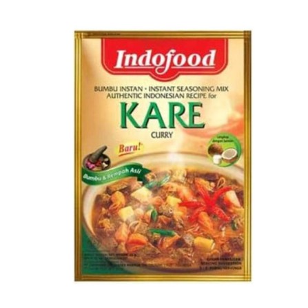 

INDOFOOD BUMBU INSTAN KARE 50 GR HARGA SUDAH TERMASUK PACKING