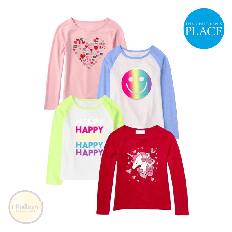 Kaos Lengan Panjang Anak Perempuan (Tcp) - graphic Is tee