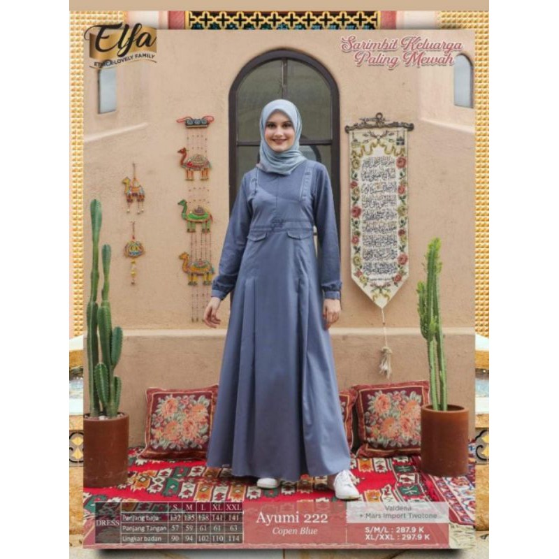 GAMIS ETHICA AYUMI 222 COPEN BLUE